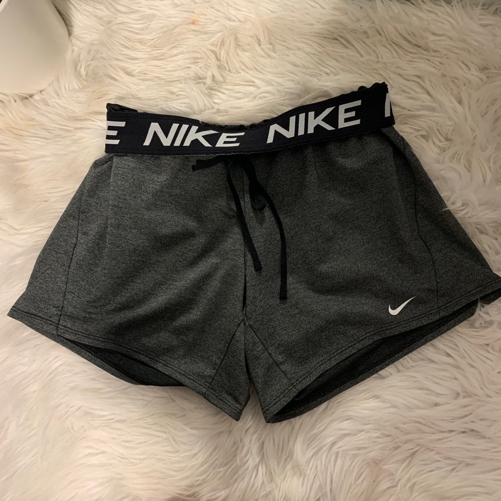 Grey Nike Trainer Shorts
